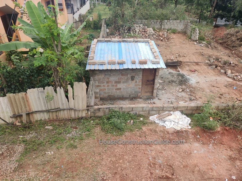 Temporary Shed for Construction in India