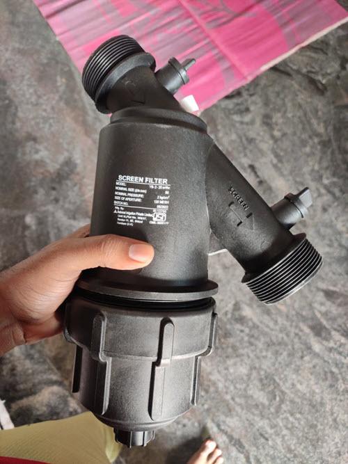 over head water tank filter
