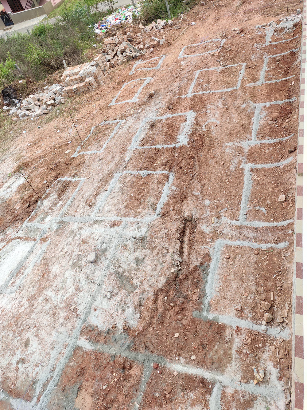 site marking in construction